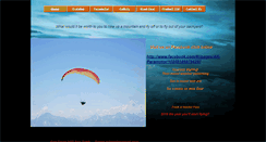 Desktop Screenshot of paraglidingalaska.com